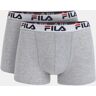 Set of two grey annealed BOXERS FILA boxers szürke S male