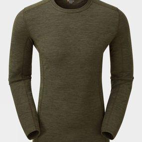 Montane Mens Primino 140 Long Sleeve T-Shirt Kelp Green Size: (L)