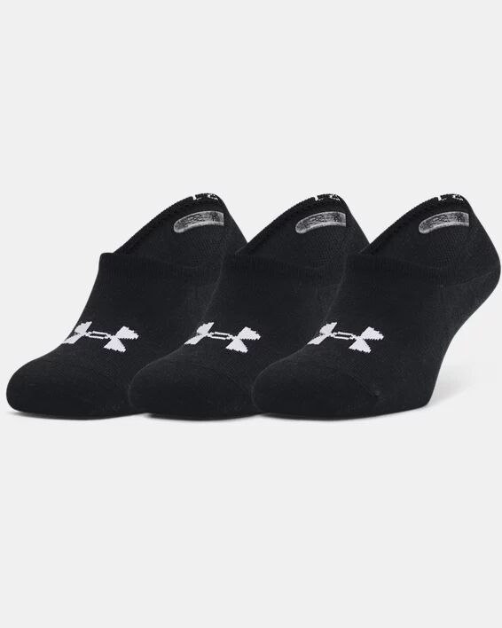 Under Armour Unisex UA Core Ultra Lo 3-Pack Socks Black Size: (LG)