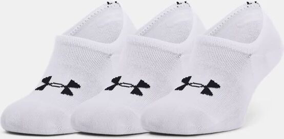 Under Armour Unisex UA Core Ultra Lo 3-Pack Socks White Size: (XL)