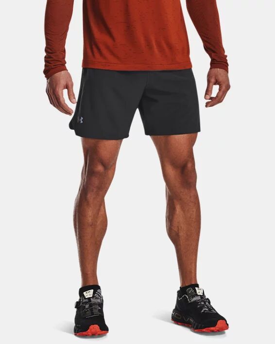Under Armour Men's UA Speedpocket 7" Shorts Gray Size: (SM)