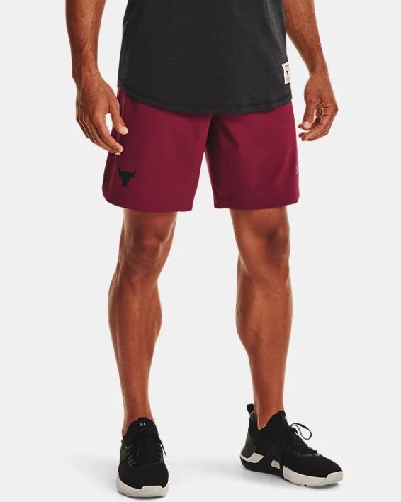 Under Armour Men's Project Rock Snap Shorts Red Size: (LG)