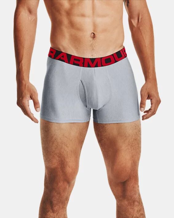 Under Armour Men's UA Tech™ 3" Boxerjock 2-Pack Gray Size: (LG)