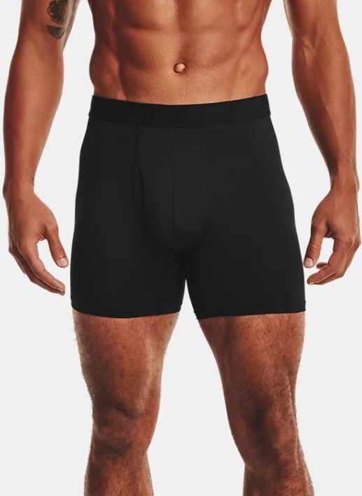 Under Armour Men's UA Tech™ Mesh 6" Boxerjock 2-Pack Black Size: (LG)