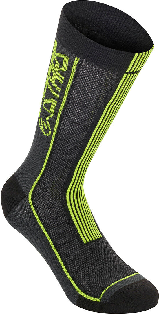 Alpinestars Summer 22 Socks  - Black Yellow