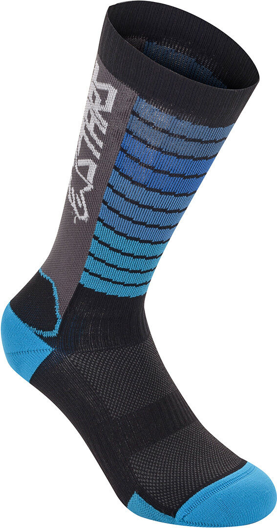 Alpinestars Drop 22 Socks  - Black Blue