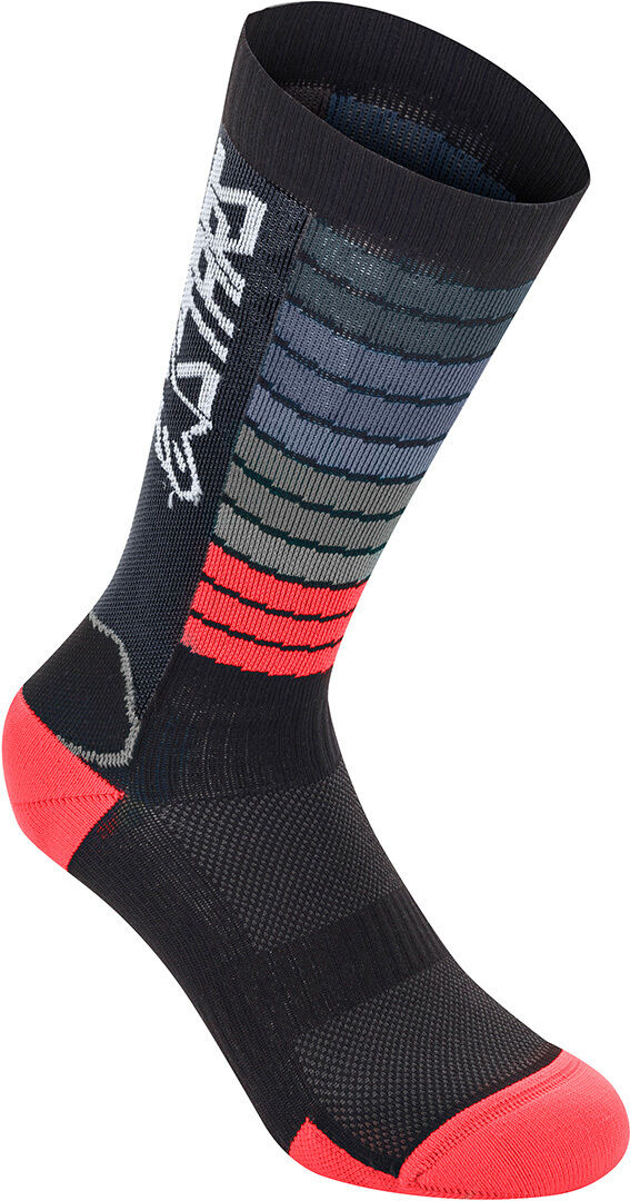 Alpinestars Drop 22 Socks  - Black Red