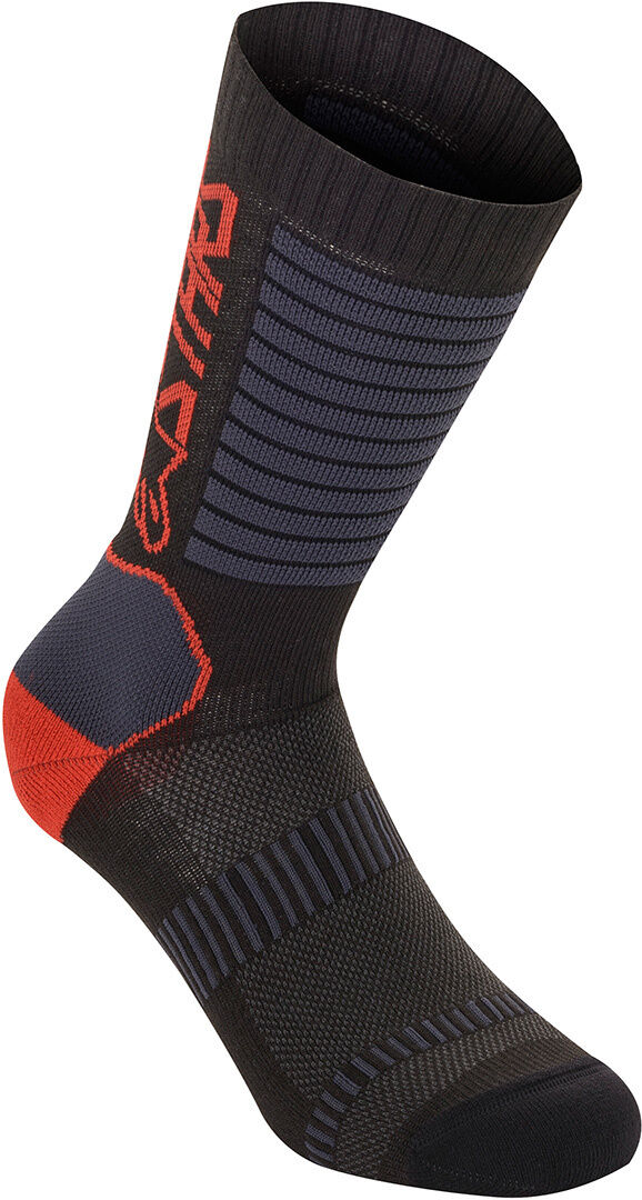 Alpinestars Paragon Lite 19 Socks  - Black Red