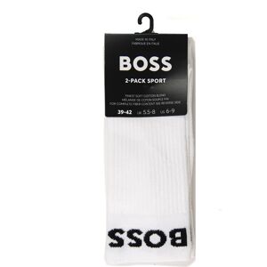 Boss Set 2 Calzini Bianco Uomo 39-42