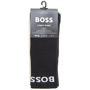 Boss Set 2 Calzini Nero Uomo 39-42