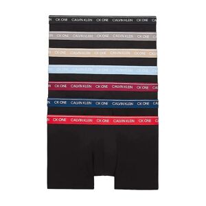 Calvin 7 Boxer Uomo Art 000nb2860a A-I 22 Colore A Foto Misura A Scelta B-TFT/BL/FD GY/RD CR/CL NV/PL BL/EX