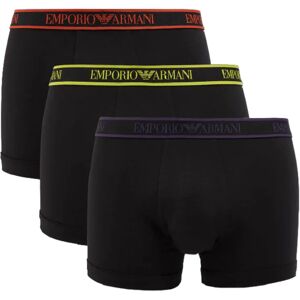 Giorgio Armani 3pk Boxer Uomo Art. 111357 3f717 NERO/NERO/NERO