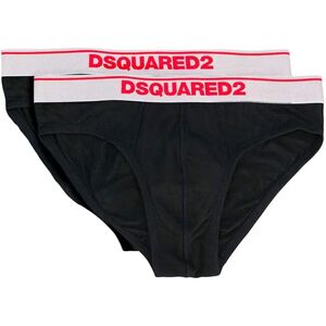 Dsquared2 2 Slip Uomo Art. Dcx610050 P-E 23 Colore Foto Misura A Scelta NERO