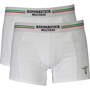 Aereonautica Militare 2 Boxer Uomo Art Scobx001j508 Colore E Misura A Scelta Bianco