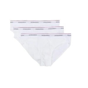 Dsquared2 3pk Slip Uomo Art Dcx610040 BIANCO