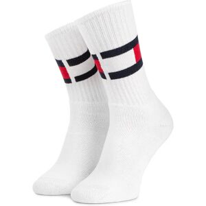 TOMMY HILFIGER Calzini Lunghi Unisex Art 481985001 Colore E Misura A Scelta BIANCO