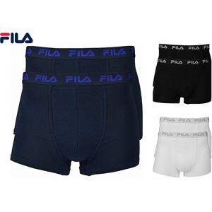 FILA 2 Boxer Uomo Art Fu5004 2 Colore E Misura A Scelta NERO L