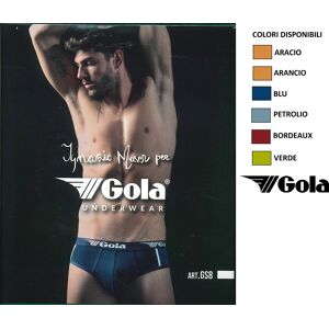 GOLA 6 Slip Uomo Art Gs8/e Colore Foto Misura A Scelta ASSORTITO S