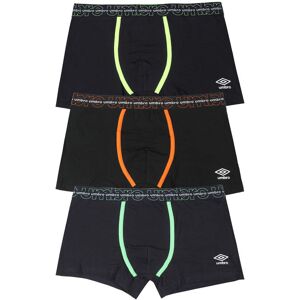 Umbro 3 Boxer da uomo in cotone Boxer uomo Multicolore taglia XXL