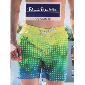 Renato Balestra Boxer da mare a pois Bermuda Mare uomo Giallo taglia 52