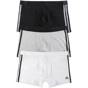 Adidas Boxer uomo in cotone elasticizzato. Confezione da 3 paia Boxer uomo Multicolore taglia XL