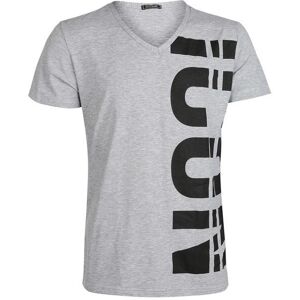 Intimami T-shirt a maniche corte con scritta Maglie Intime uomo Grigio taglia XL