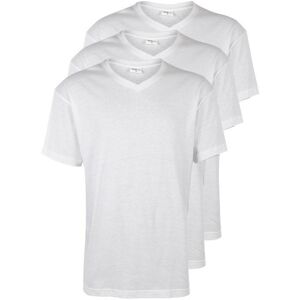 Sky T-shirt intima a V in cotone da uomo. Confezione da 3 prezzi Maglie Intime uomo Bianco taglia M