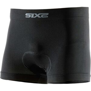 Boxer Ciclismo Con Fondello Agile Pad Sixs All Black taglia XS/S