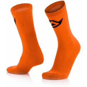 Calze Moto Corte Acerbis Cotton Socks Arancio Fluo taglia 2XL