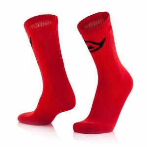 Calze Moto Corte Acerbis Cotton Socks Rosso taglia S/M