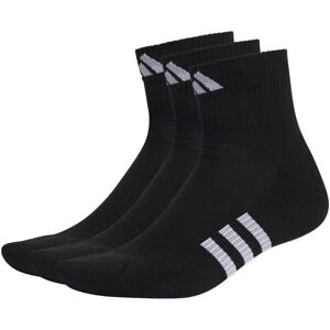 adidas Calze calzini socks Performance Cushioned mid cut 3 paia Nero