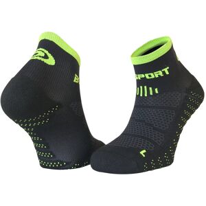 BV Sport SCR One Evo - calzini corti running Black/Green 39/41