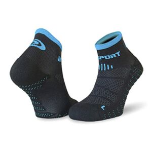 BV Sport SCR One Evo - calzini corti - uomo Black/Blue 36/38