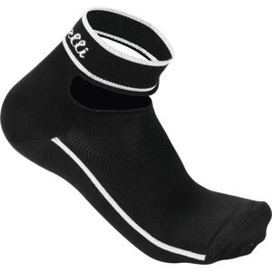 Castelli Calzini Sexy Black/White S/M (35 - 38)