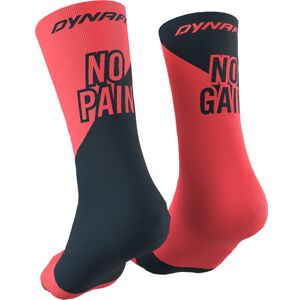 Dynafit No Pain No Gain - calzini corti Light Red/Dark Blue 35/38