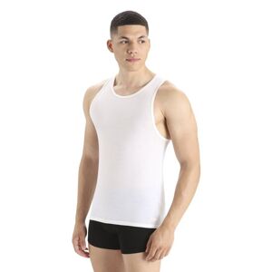 Icebreaker Merino Anatomica - maglietta tecnica senza maniche - uomo White S