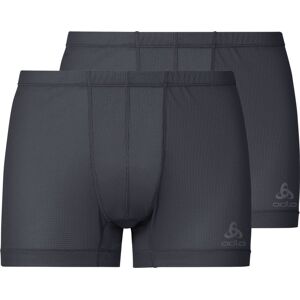 Odlo Cubic Light - boxer 2 pack - uomo Dark Grey XL