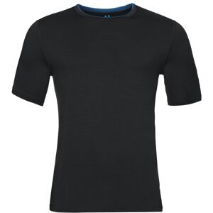 Odlo Natural 100% Merino Warm - maglietta intima - uomo Black L