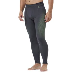 Odlo Performance Warm Eco Baselayer - calzamaglia - uomo Grey/Green S