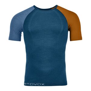Ortovox Comp Light 120 - maglietta tecnica - uomo Blue/Orange M