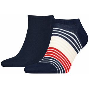 Tommy Hilfiger Sneaker Multicolor Stripes M - calzini corti - uomo Blue 43/46