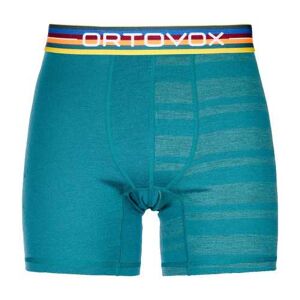 Ortovox Intimo / t-shirt 185 rock'n'wool, boxer uomo pacific green s