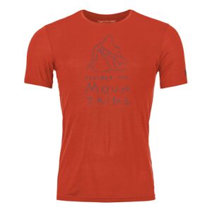 Ortovox Intimo / t-shirt 150 cool mtn protector, t-shirt uomo cengia rossa l