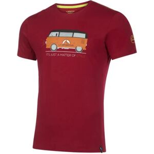 La Sportiva Intimo / t-shirt van, t-shirt uomo m sangria