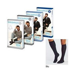 GLORIA MED SpA Gloria Med Man Support 15 Cotton Gambaletto 15 Blu 4