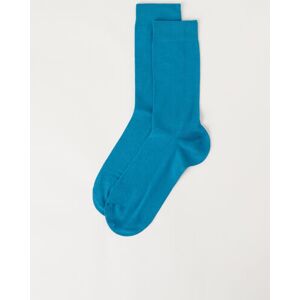 Calzedonia Calze Corte in Cotone Rasato da Uomo Uomo Blu 40-41