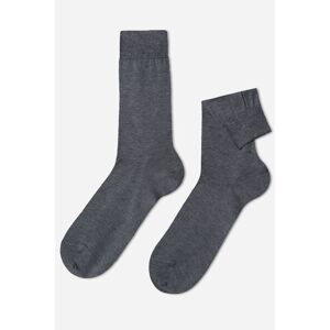 Calzedonia Calze Corte con Filo di Scozia da Uomo Uomo Grigio 13