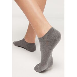 Calzedonia Pedulini Unisex in Cotone Uomo Grigio 34-36