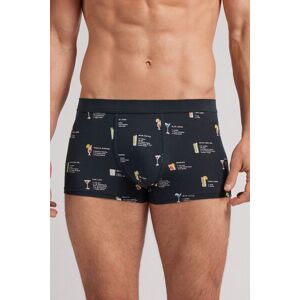 Intimissimi Boxer Cocktails in Cotone Natural Fresh Uomo Blu Taglia 5