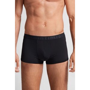 Intimissimi Boxer in Microfibra con Logo Uomo Nero Taglia 5